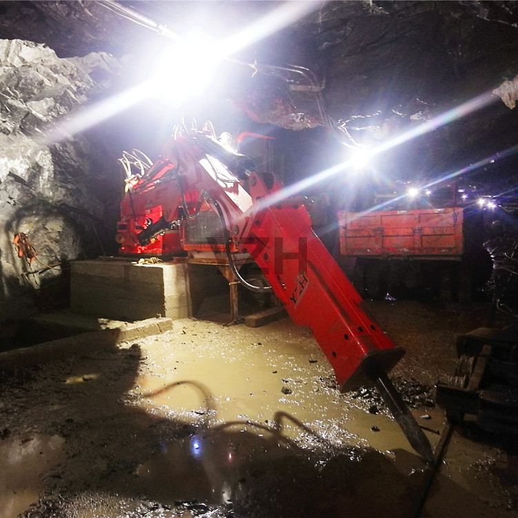 Pedestal Boom Rock Breaker Systems